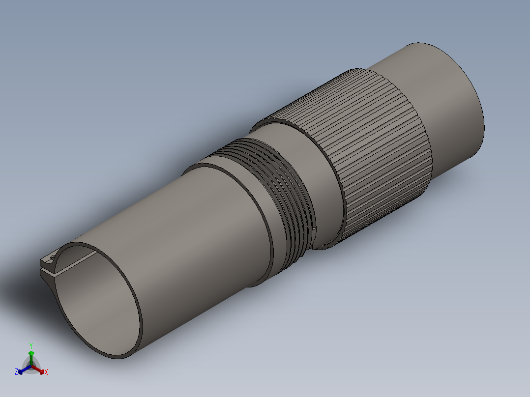 折叠臂正等轴测图