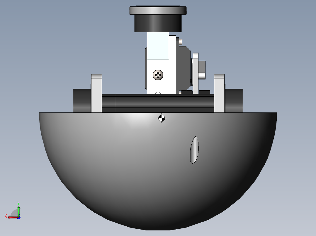 自动转向保龄球后视图