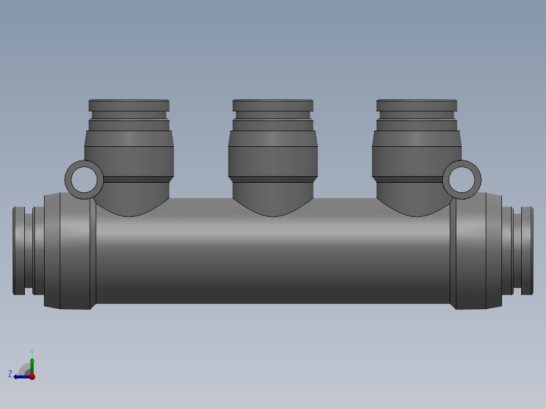 气动元件APK8右视图