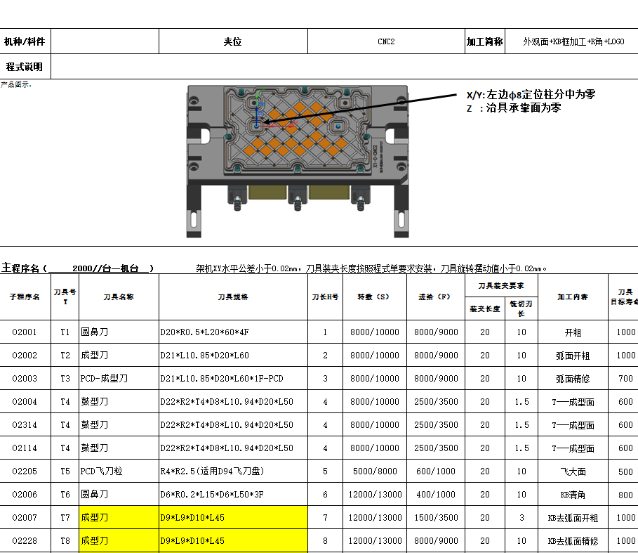 THINKPAD电脑键盘框铣KB框程序模型