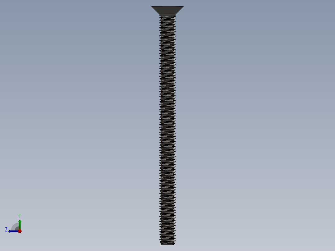 Screw_ISO_10642_M5x75_A2.SLDPRT右视图