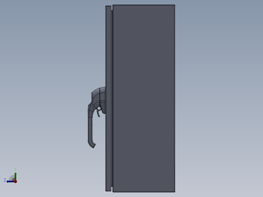 电控柜、卖30元的配电箱右视图