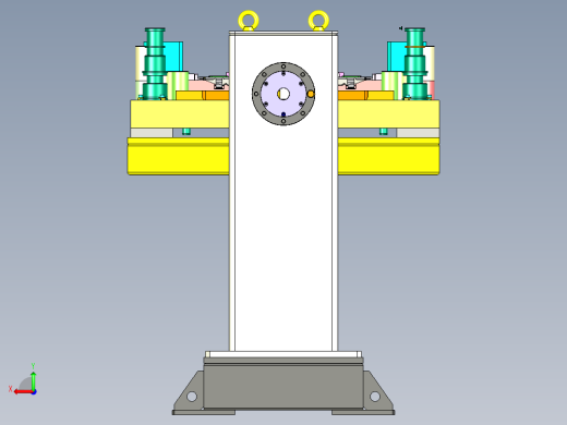 物料检查工装与变位机组合后视缩略图
