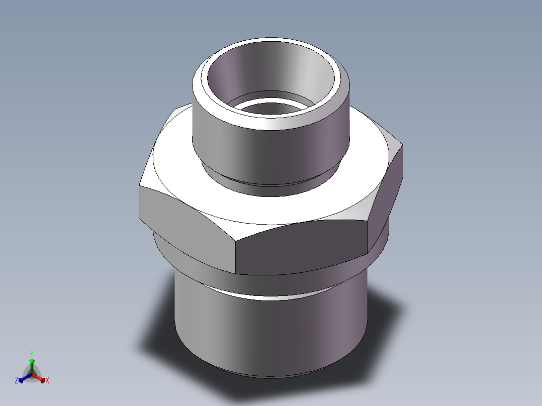 公制螺纹ED密封、1CM-18-22WD