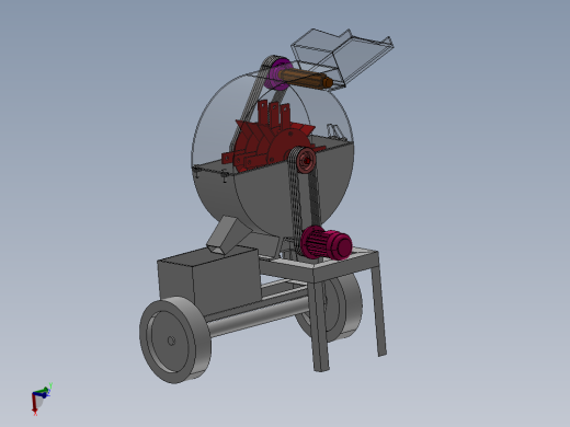 果园残枝粉碎机sw24