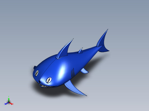 B2005112-鲨鱼模型