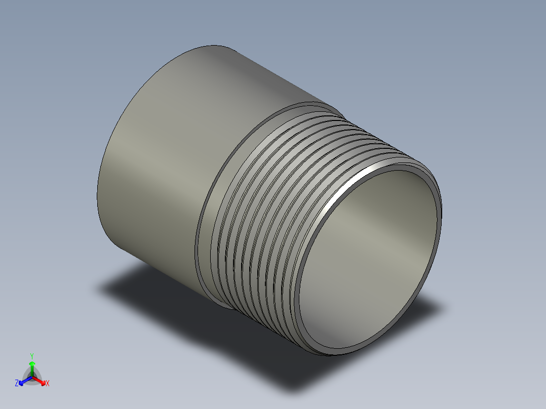 螺纹管丝头-单外丝 DN32