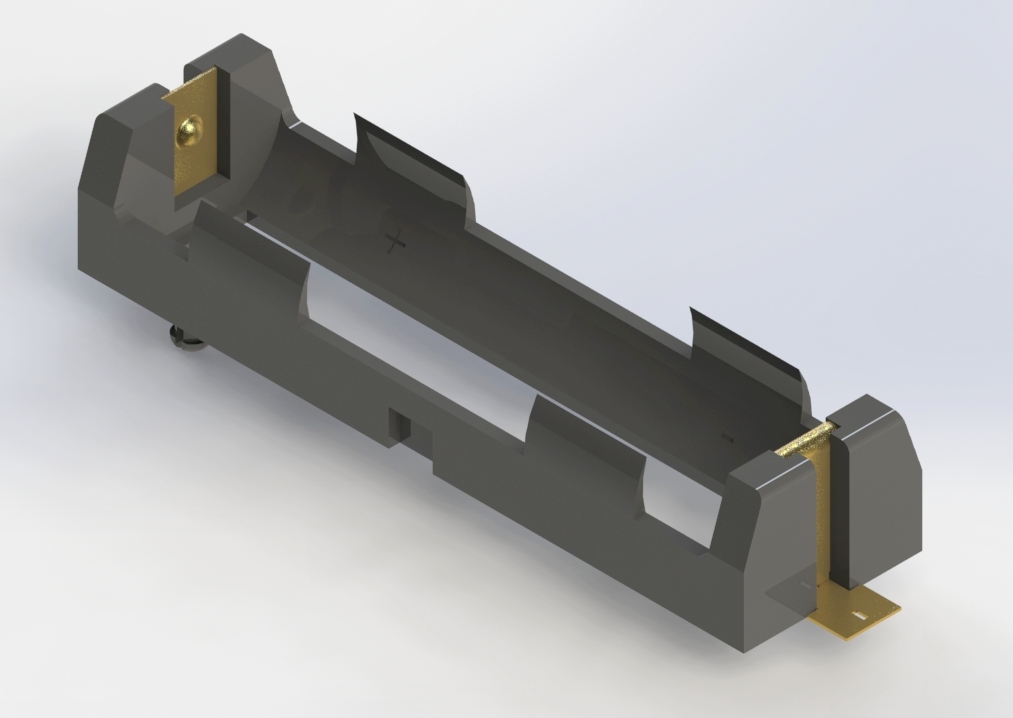 18650锂离子电池支架