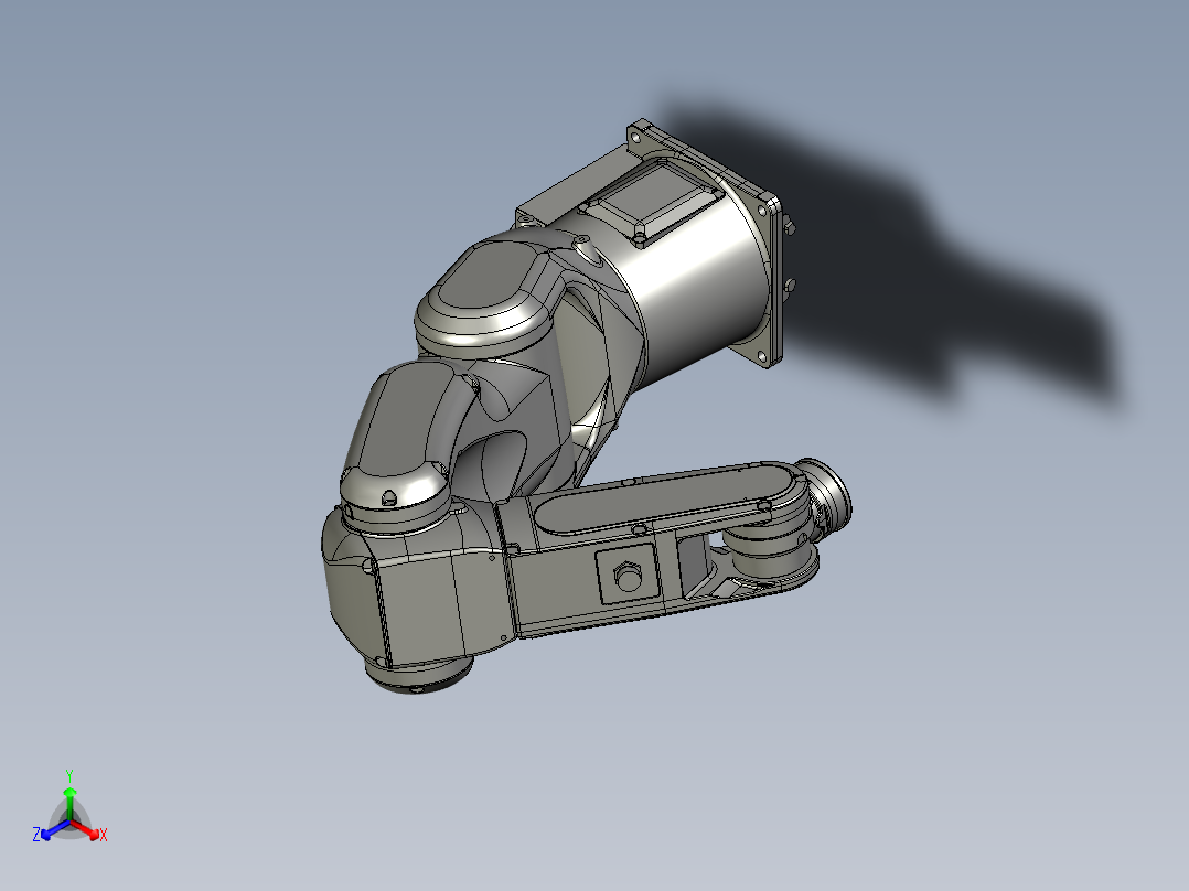 3D_LRMate200iD正等轴测图