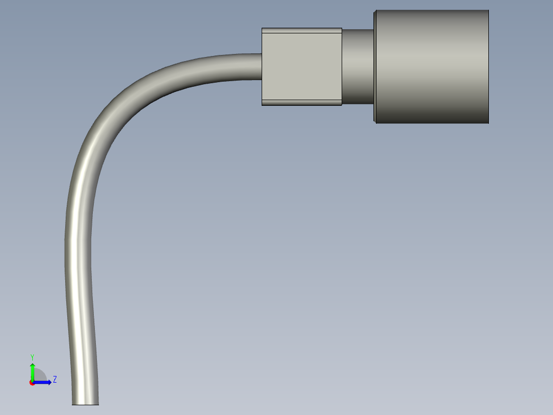 85X42摄像目镜左视图