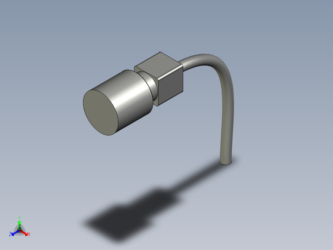 85X42摄像目镜正等轴测图