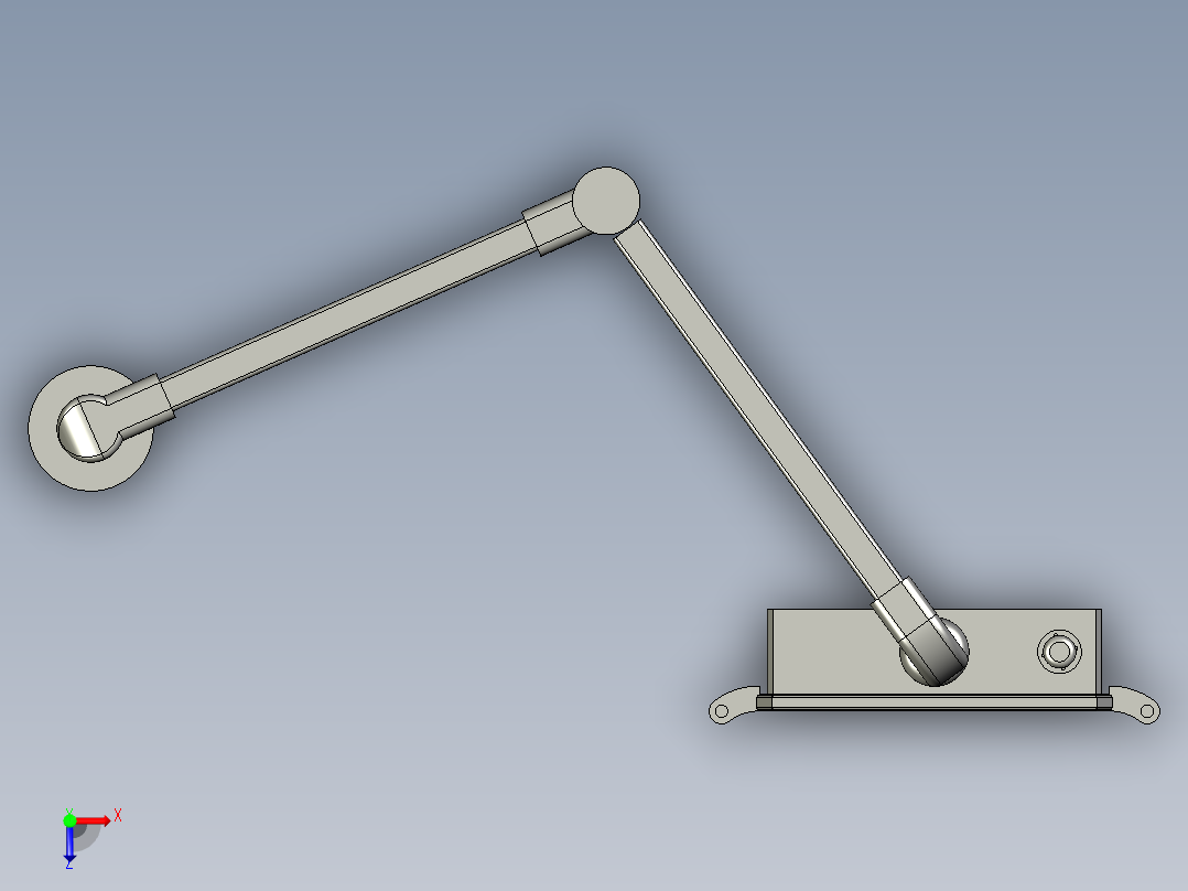 MZ6000悬臂操作台俯视图