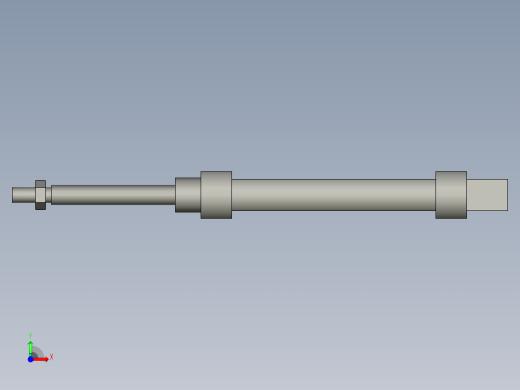 PK-KX气缸CM2E20-75-AT前视缩略图