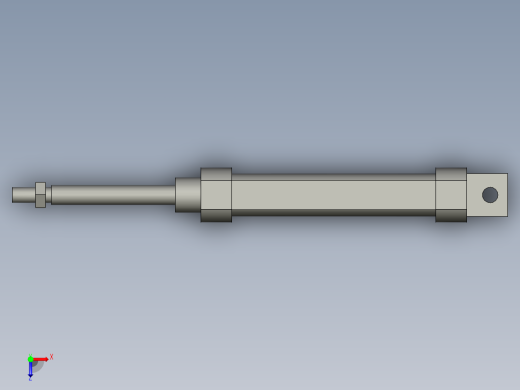 PK-KX气缸CM2E20-75-AT俯视缩略图