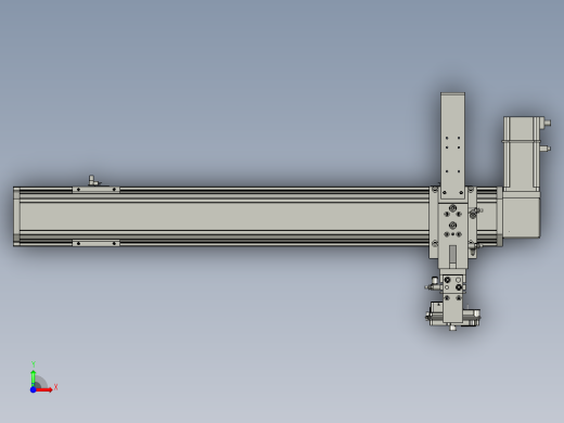 取料模组移动组件前视缩略图