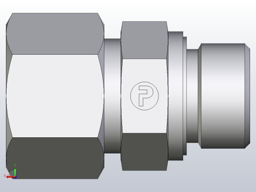 公螺柱连接器GE16SMED71后视缩略图