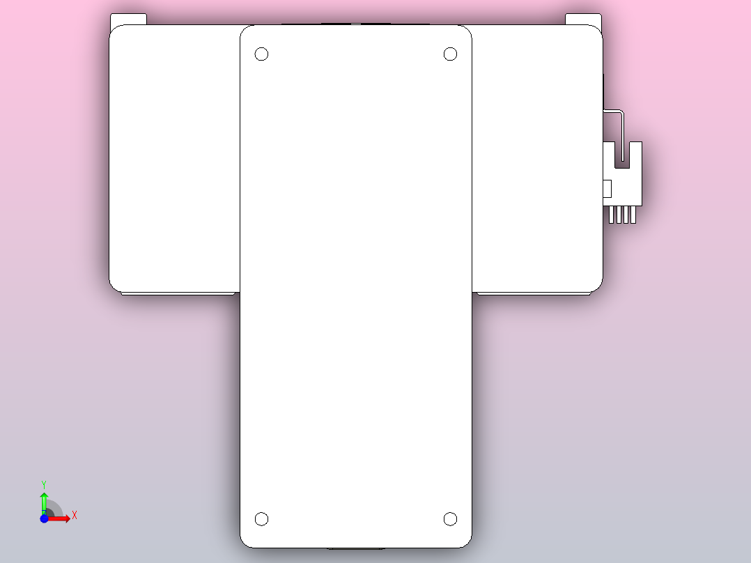 MTH17标准螺杆滑台[MTH17-L#-1100-BM-P40-C3]前视图