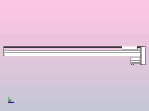 MTH17标准螺杆滑台[MTH17-L#-1100-BM-P40-C3]左视缩略图
