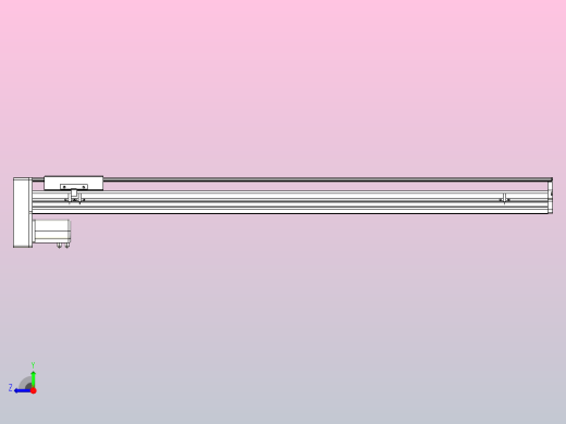 MTH17标准螺杆滑台[MTH17-L#-1100-BM-P40-C3]右视缩略图