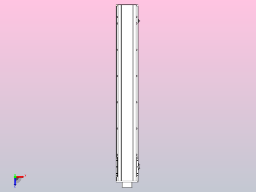 MTH17标准螺杆滑台[MTH17-L#-1100-BM-P40-C3]俯视缩略图