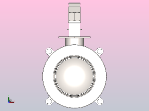 IQQ-02手动焊式球阀[IQQ-02-3s]前视缩略图