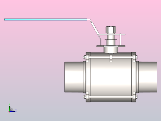 IQQ-02手动焊式球阀[IQQ-02-3s]左视缩略图
