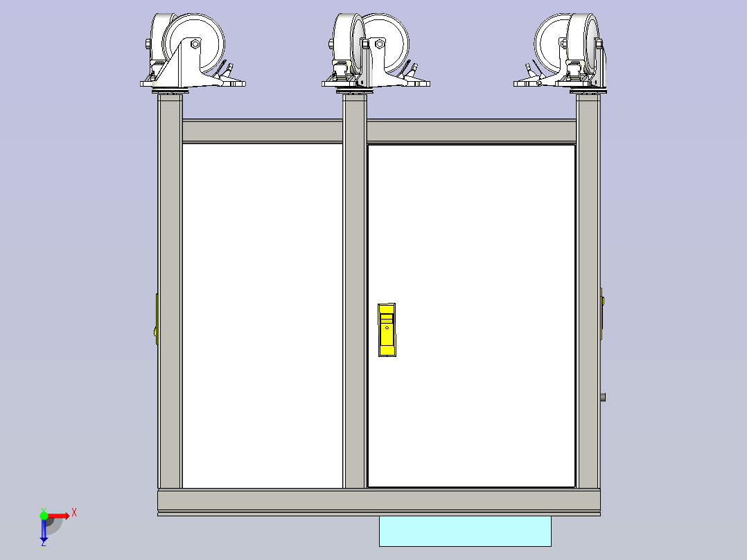 小零件打包机俯视图