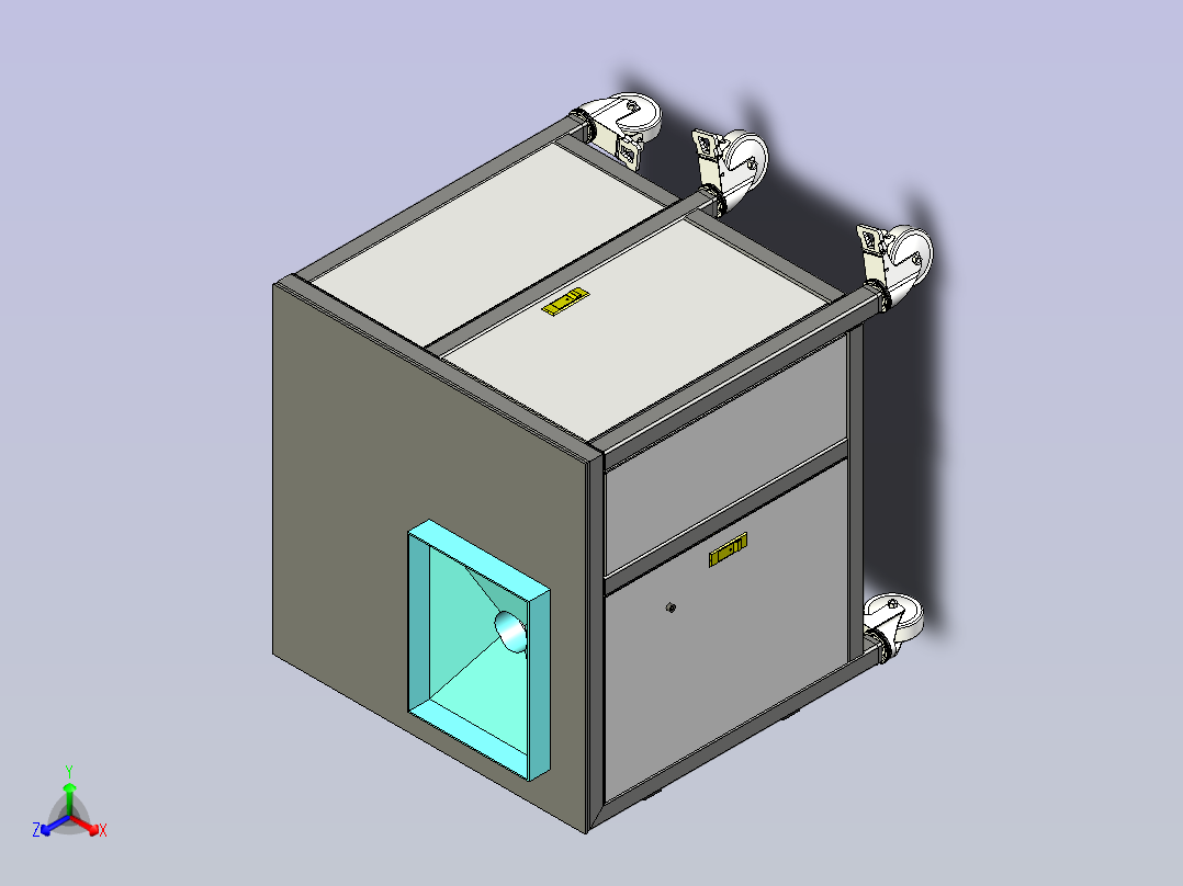 小零件打包机正等轴测图