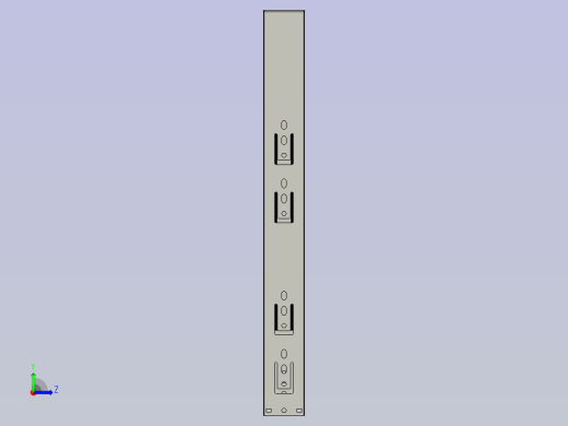 工具轨道模型左视缩略图