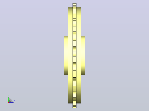 JI 82.6-21T-R40-C1机加工被动轮左视缩略图