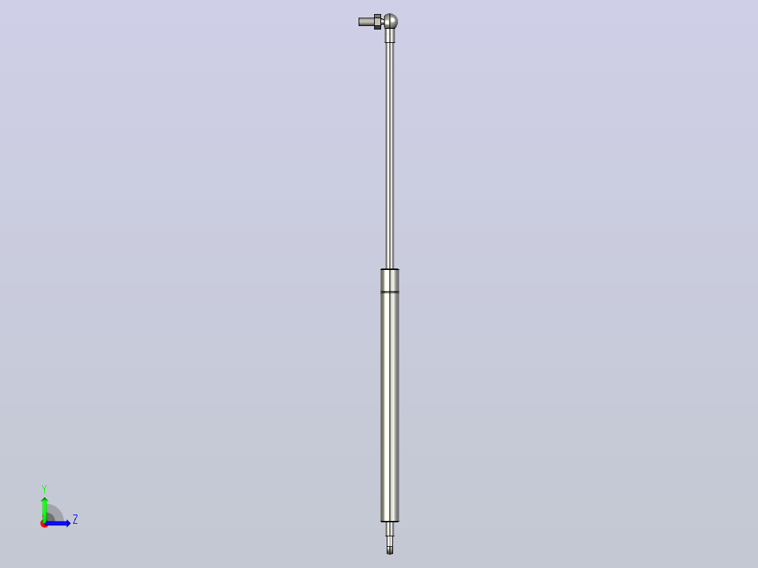 gsb18-b-c-s200_asm氮气弹簧左视图