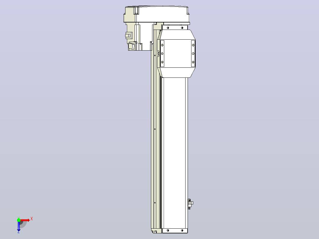 钢基模组TPA-KCR-8610C-540A1-ML-H0S2俯视图
