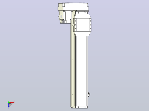 钢基模组TPA-KCR-8610C-540A1-ML-H0S2俯视缩略图