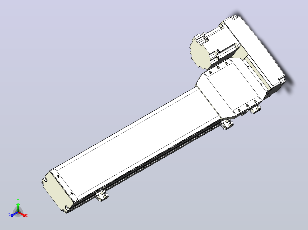 钢基模组TPA-KCR-8610C-540A1-ML-H0S2正等轴测图