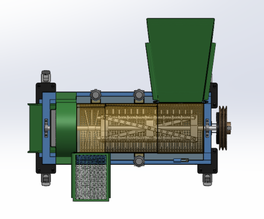 谷物脱粒机缩略图