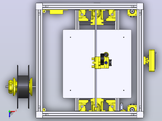 HyperCube Evolution 300-3d打印机俯视缩略图