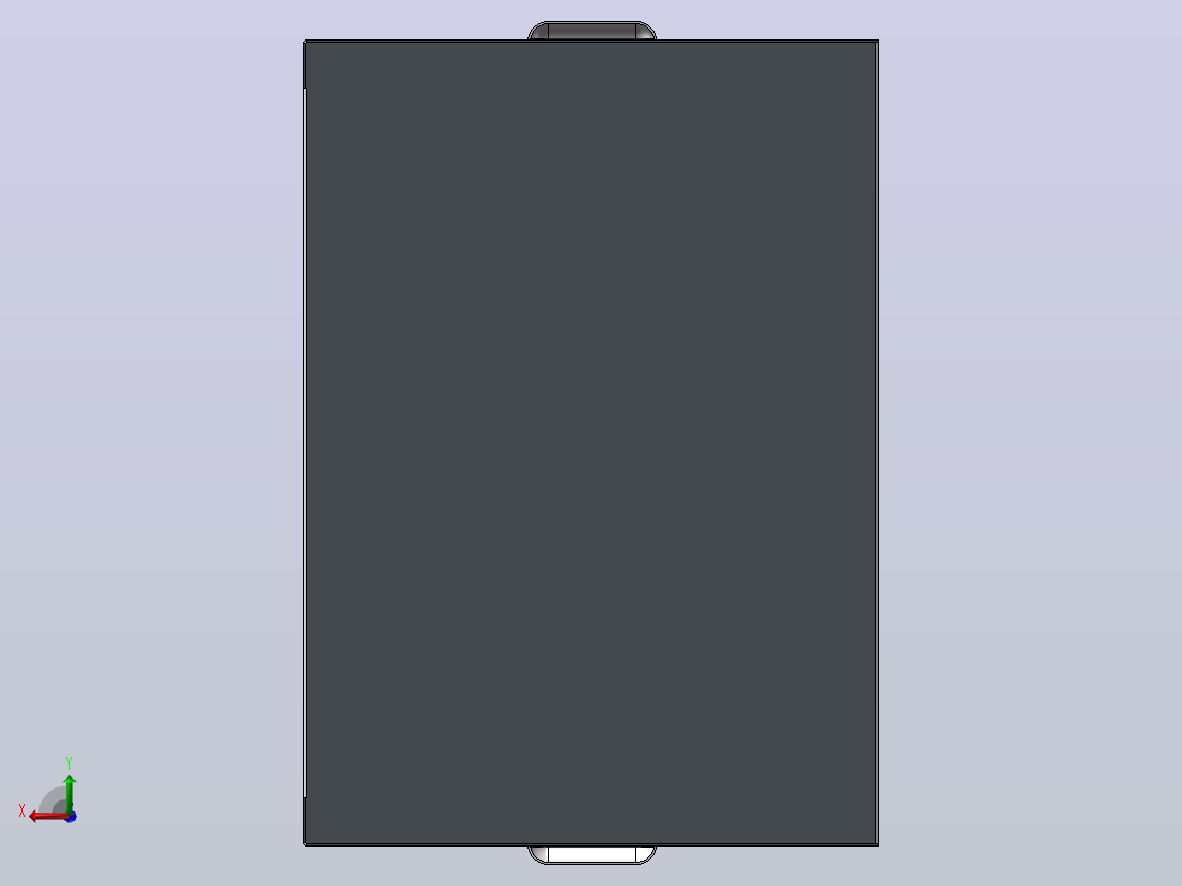680x420x300 电箱后视图