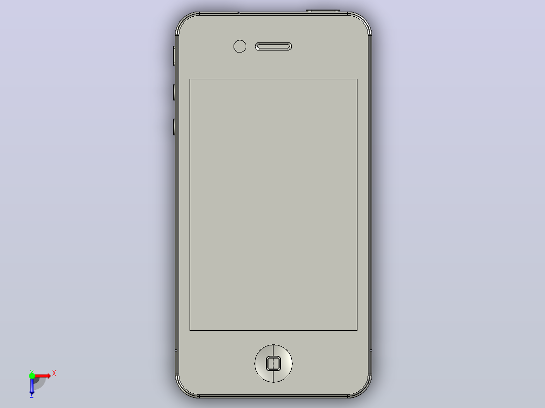 Phone 手机俯视图