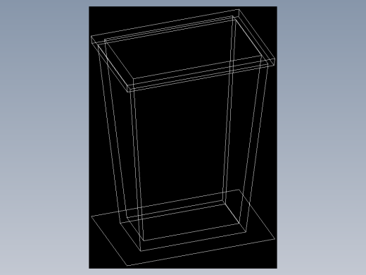 室内家具及植物的维模型十二-B072