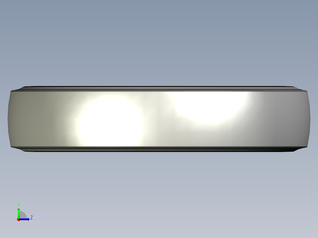 3.50-10轮胎3d模型左视图