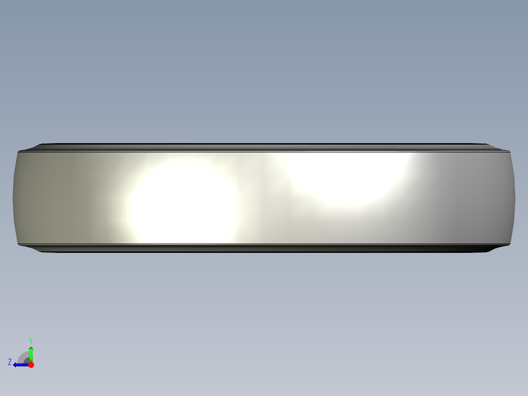 3.50-10轮胎3d模型右视图