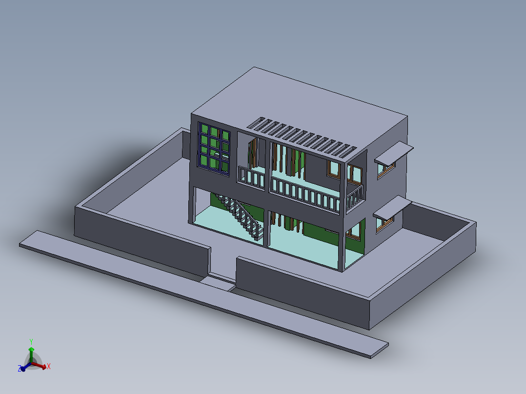 简单房屋别墅（SW2013