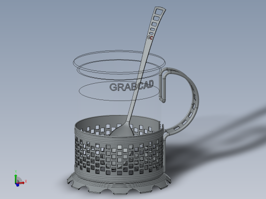 solidworks 创意茶杯设计图