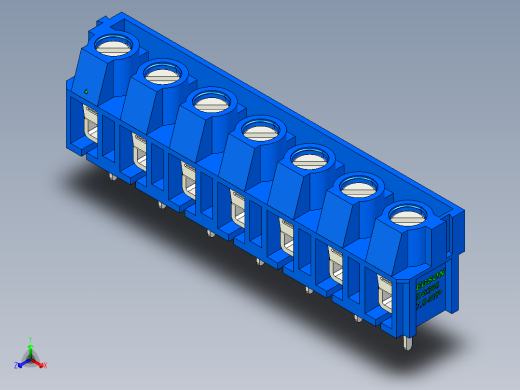 DEGSON DG365 系列 7.5mm 接线端子-DG365-7.5-07P-12-00AH