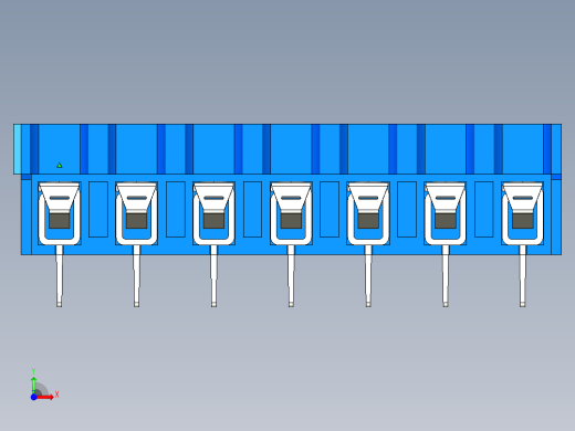 DEGSON DG365 系列 7.5mm 接线端子-DG365-7.5-07P-12-00AH前视缩略图