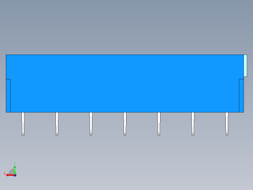 DEGSON DG365 系列 7.5mm 接线端子-DG365-7.5-07P-12-00AH后视缩略图
