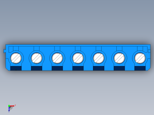 DEGSON DG365 系列 7.5mm 接线端子-DG365-7.5-07P-12-00AH俯视缩略图