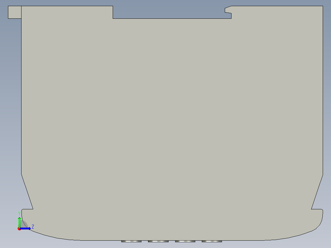 基恩士KV-40AT(P)_kc图纸模型左视图