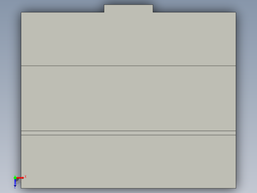 基恩士KV-40AT(P)_kc图纸模型俯视缩略图
