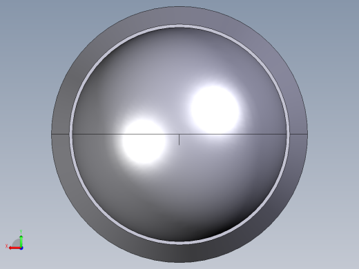 定位柱(中荷重)(不銹鋼)(英吋) 2B03-3D多系列多零件图纸模型后视缩略图